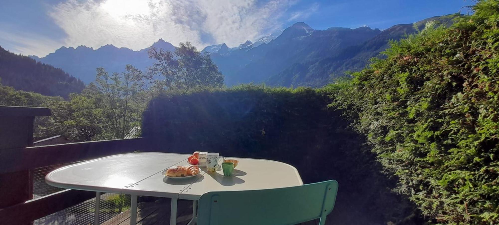 Rare Pearl With Incredible Views Leilighet Les Houches Eksteriør bilde